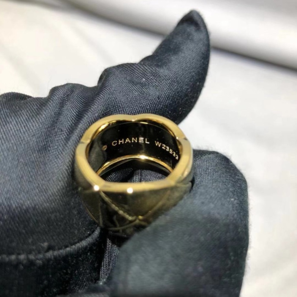 Crush Gold Chunky Ring